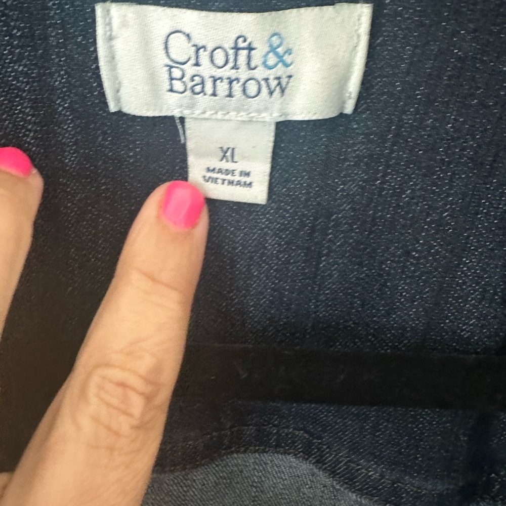 Croft & Borrow denim jean jacket - Picture 2 of 4